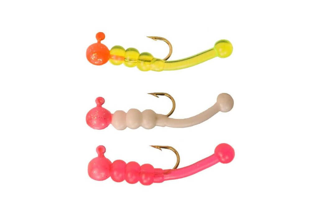 Whip'R Knocker Stopper 1 inch Panfish Lure 3 Per Pack Crappie Bass