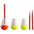 Carlisle Slotted Foam Float Bobber No-Cut Line Attachment Panfish Ice