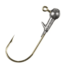 Mizmo 1/64 oz Hand-Poured Jig Eagle Claw Gold Hook Crappie Panfish