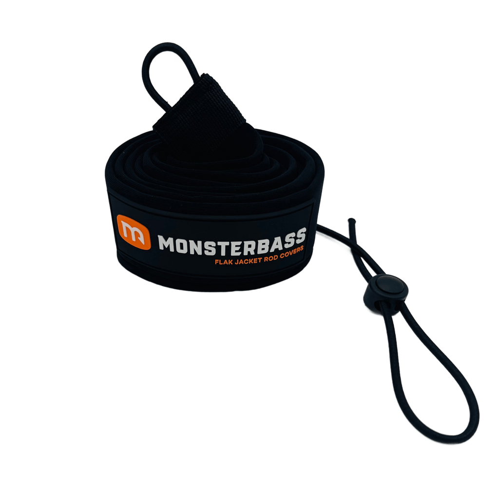 MONSTERBASS Flak Jacket Rod Cover Sleeve Spinning Casting Protection