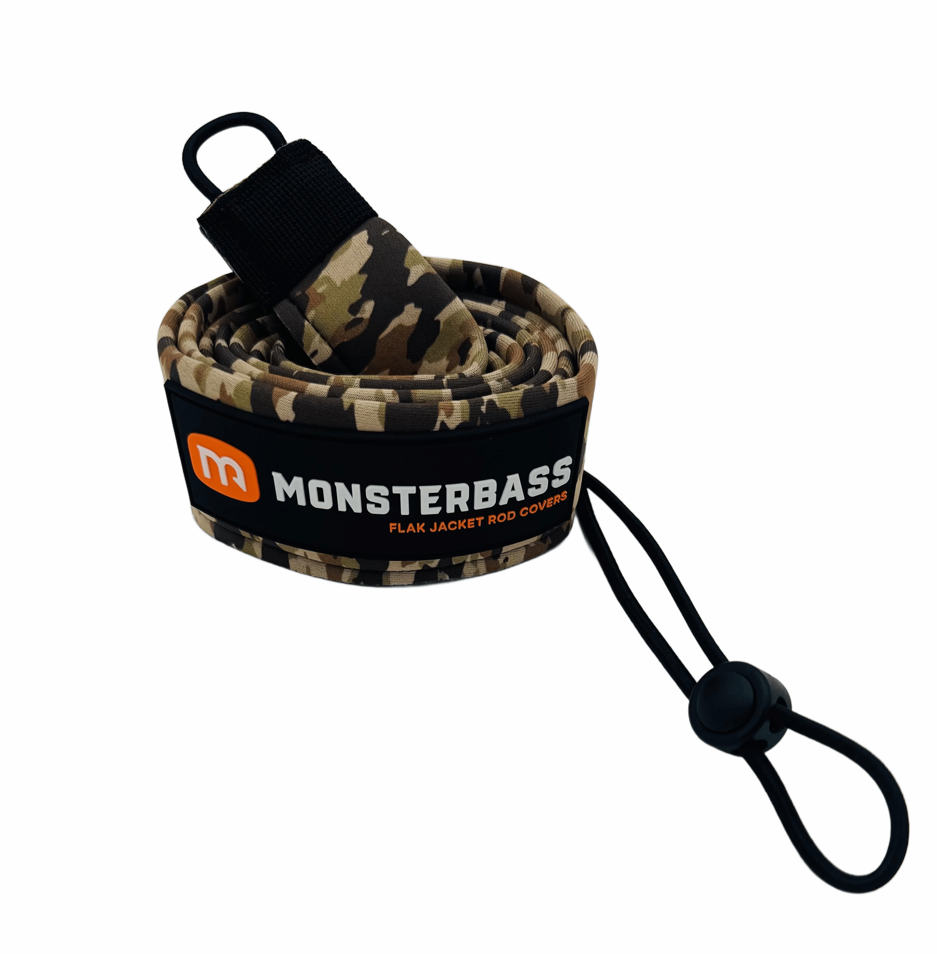 MONSTERBASS Flak Jacket Rod Cover Sleeve Spinning Casting Protection