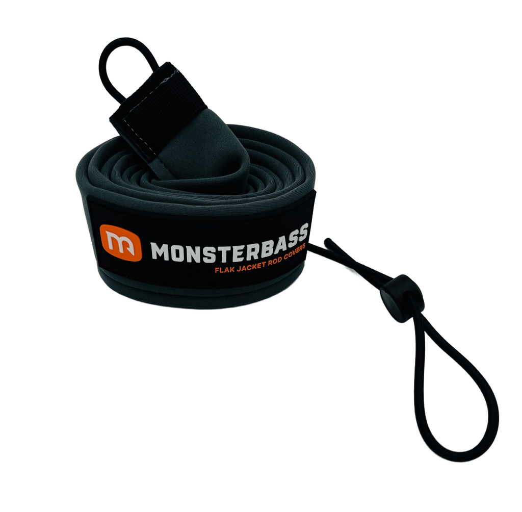 MONSTERBASS Flak Jacket Rod Cover Sleeve Spinning Casting Protection