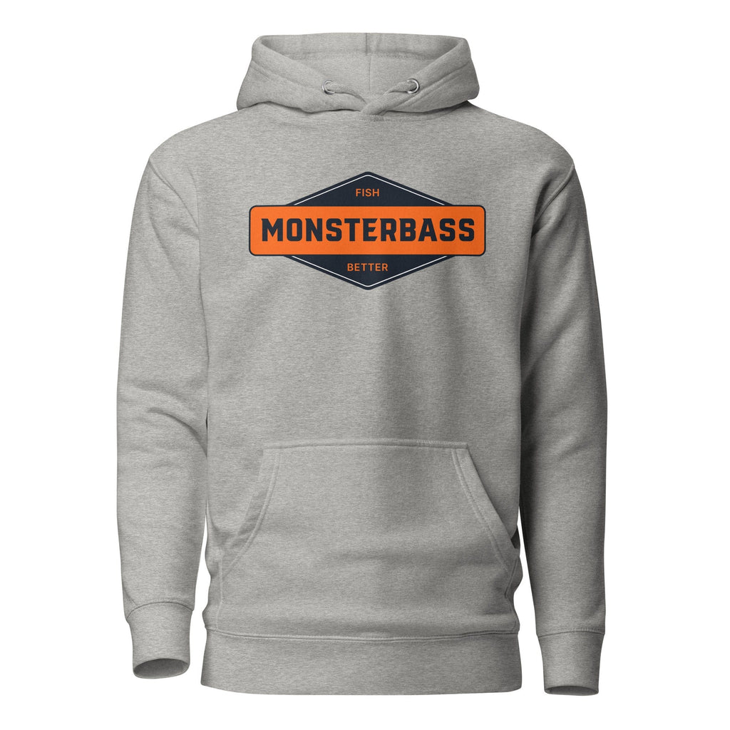 MONSTERBASS Fish Better Pullover Hoodie Bass Fishing Comfort Apparel