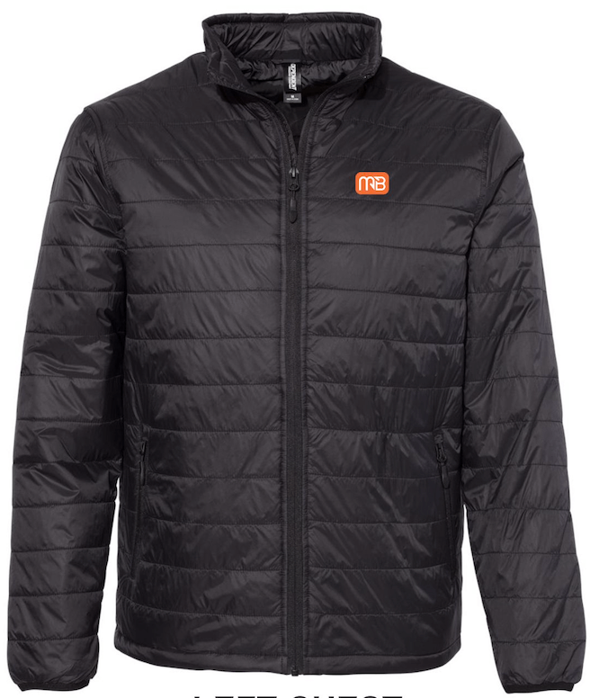 MONSTERBASS Hyper-Loft Puffy Jacket 100% Nylon Water Wind Resistant