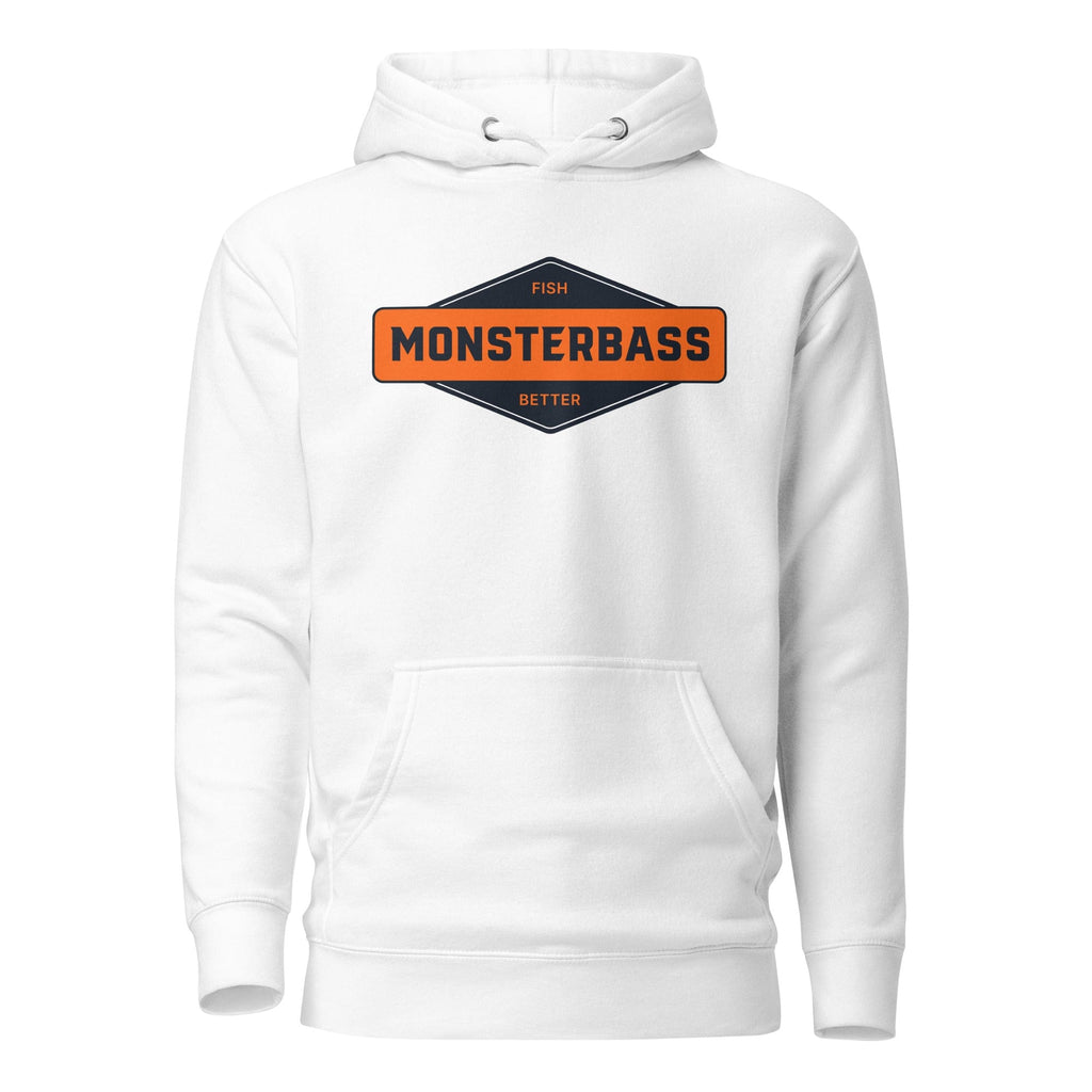 MONSTERBASS Fish Better Pullover Hoodie Bass Fishing Comfort Apparel