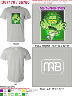 Epic Eric's Dr. Crankenstein MONSTERBASS Collab Bella Canvas Bass Tee