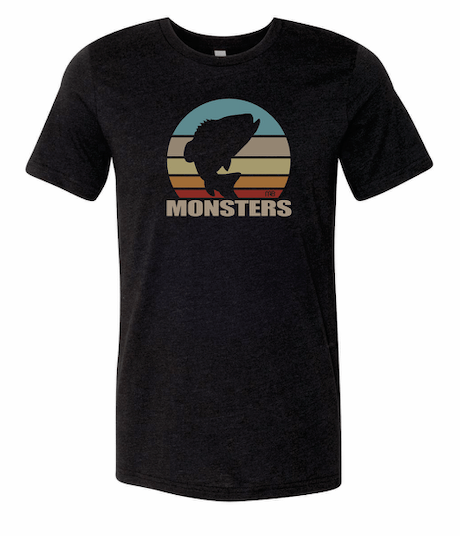 MONSTERBASS Monsters Graphic Tee Bella Canvas Premium Cotton Bass Shirt