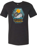 Epic Eric's River Rat MONSTERBASS Collab Bella Canvas Bass Fishing Tee