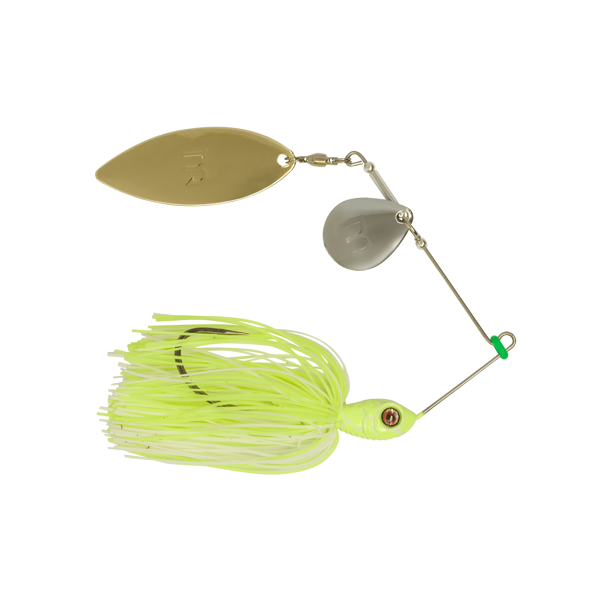 MONSTERBASS Blade Burner Spinnerbait 3/8 oz Willow Colorado Mustad Hook