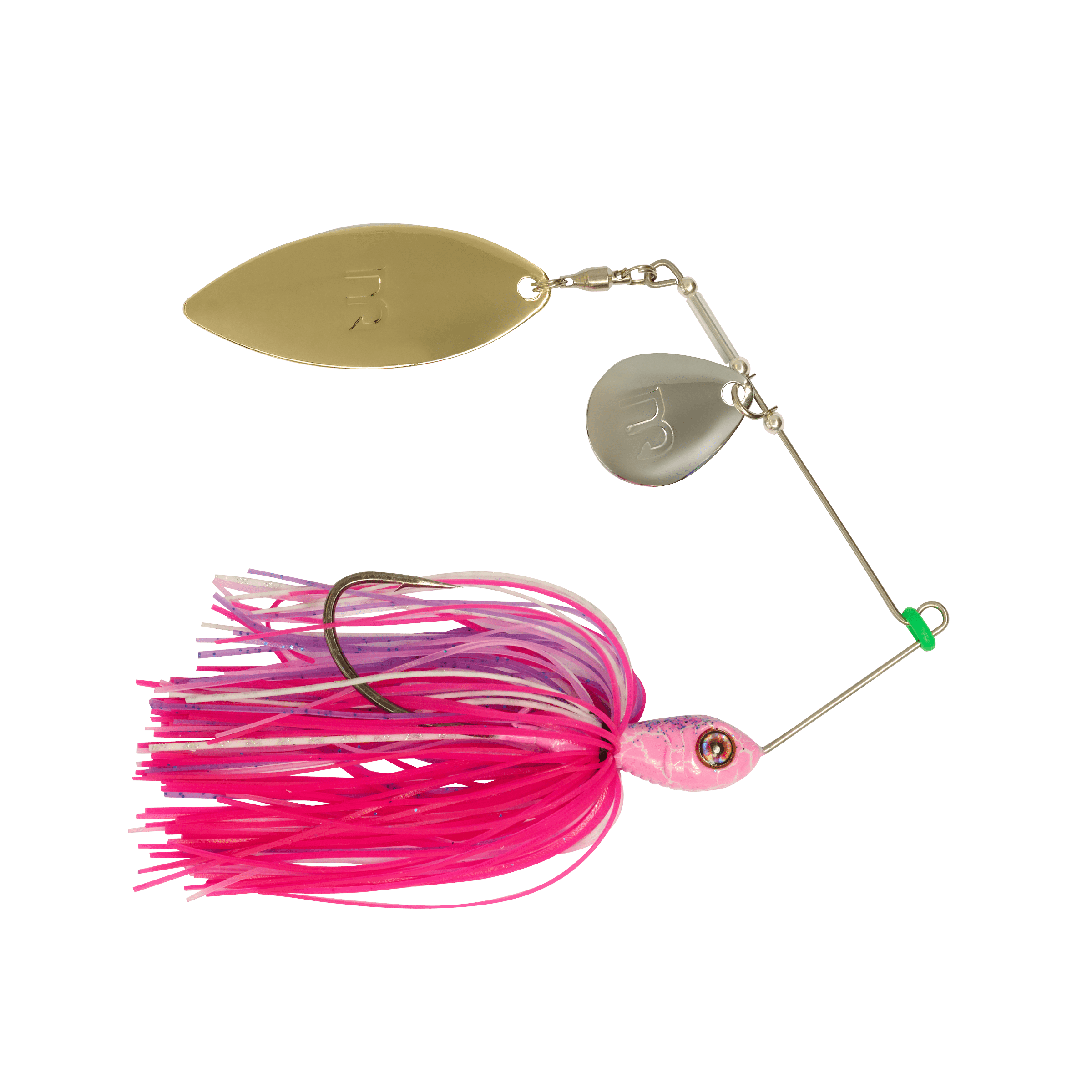 MONSTERBASS Blade Burner Spinnerbait 3/8 oz Willow Colorado Mustad Hook