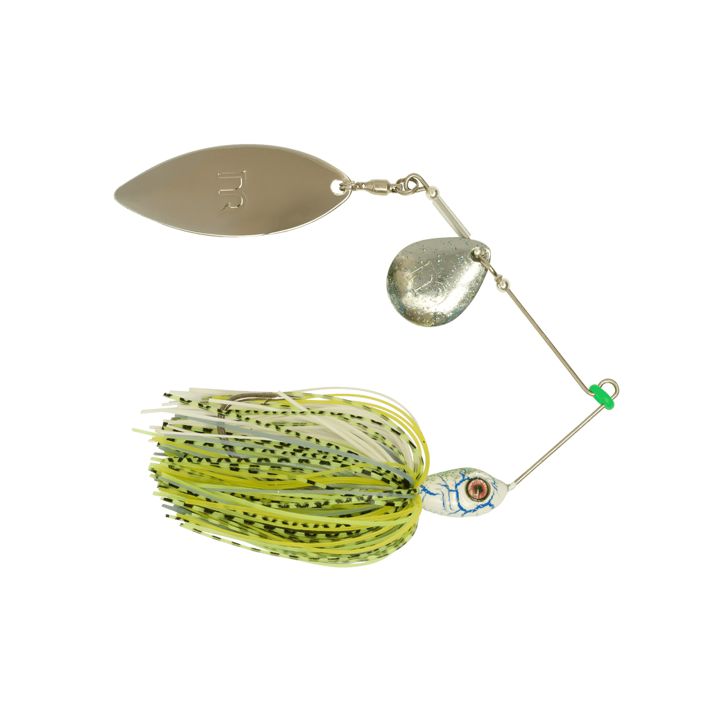MONSTERBASS Blade Burner Spinnerbait 3/8 oz Willow Colorado Mustad Hook