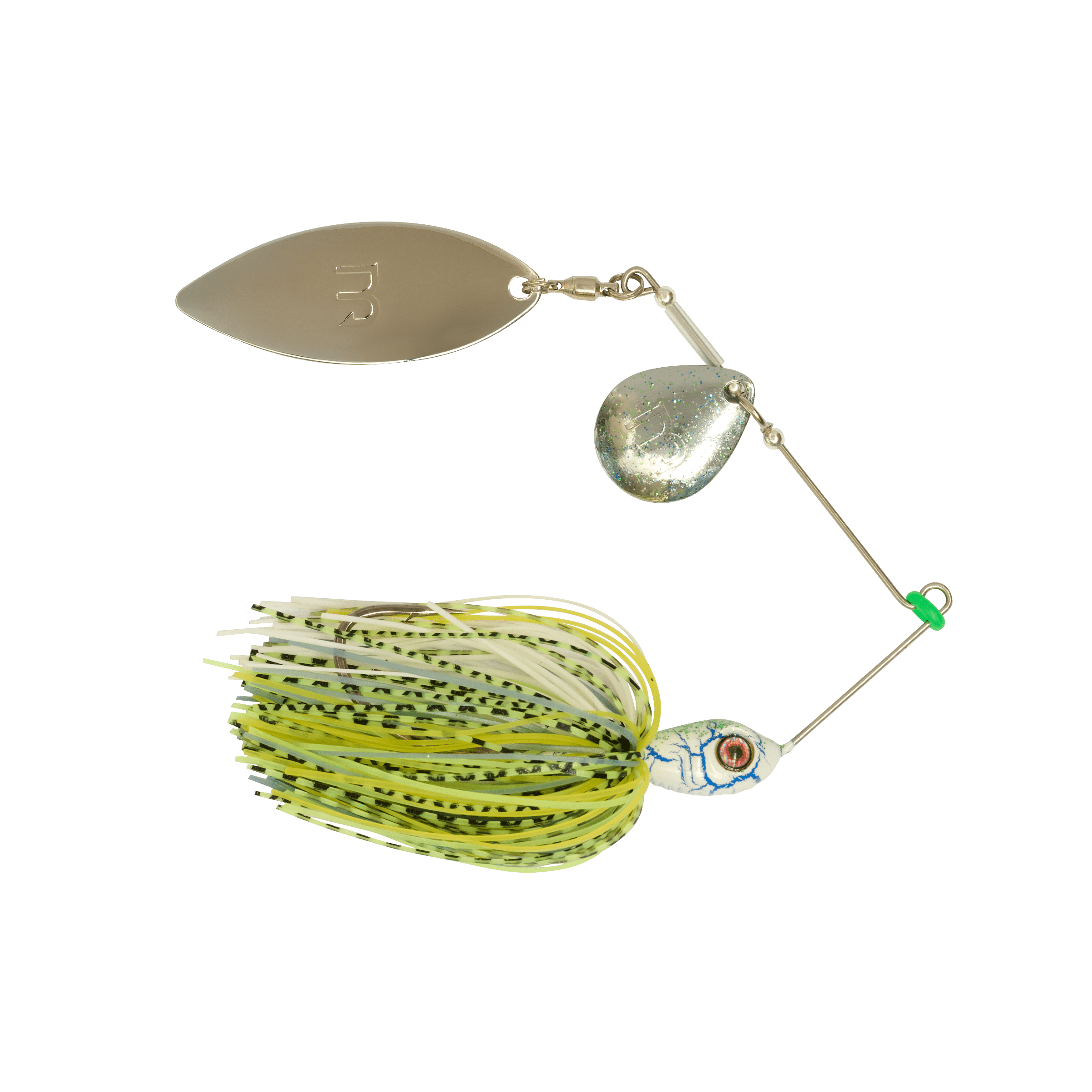 MONSTERBASS Blade Burner Spinnerbait 3/8 oz Willow Colorado Mustad Hook