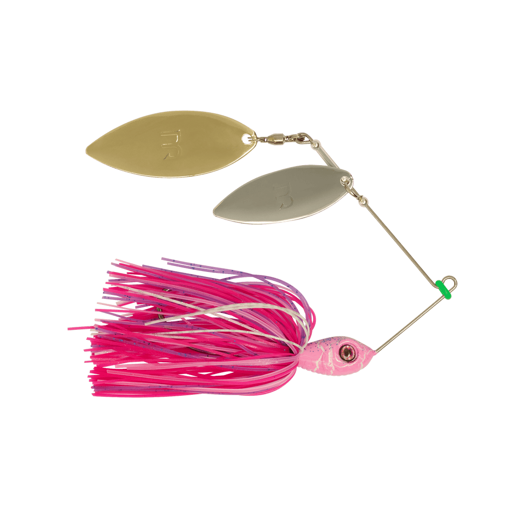 MONSTERBASS Blade Burner Double Willow Spinnerbait 3/8 oz Mustad Hook