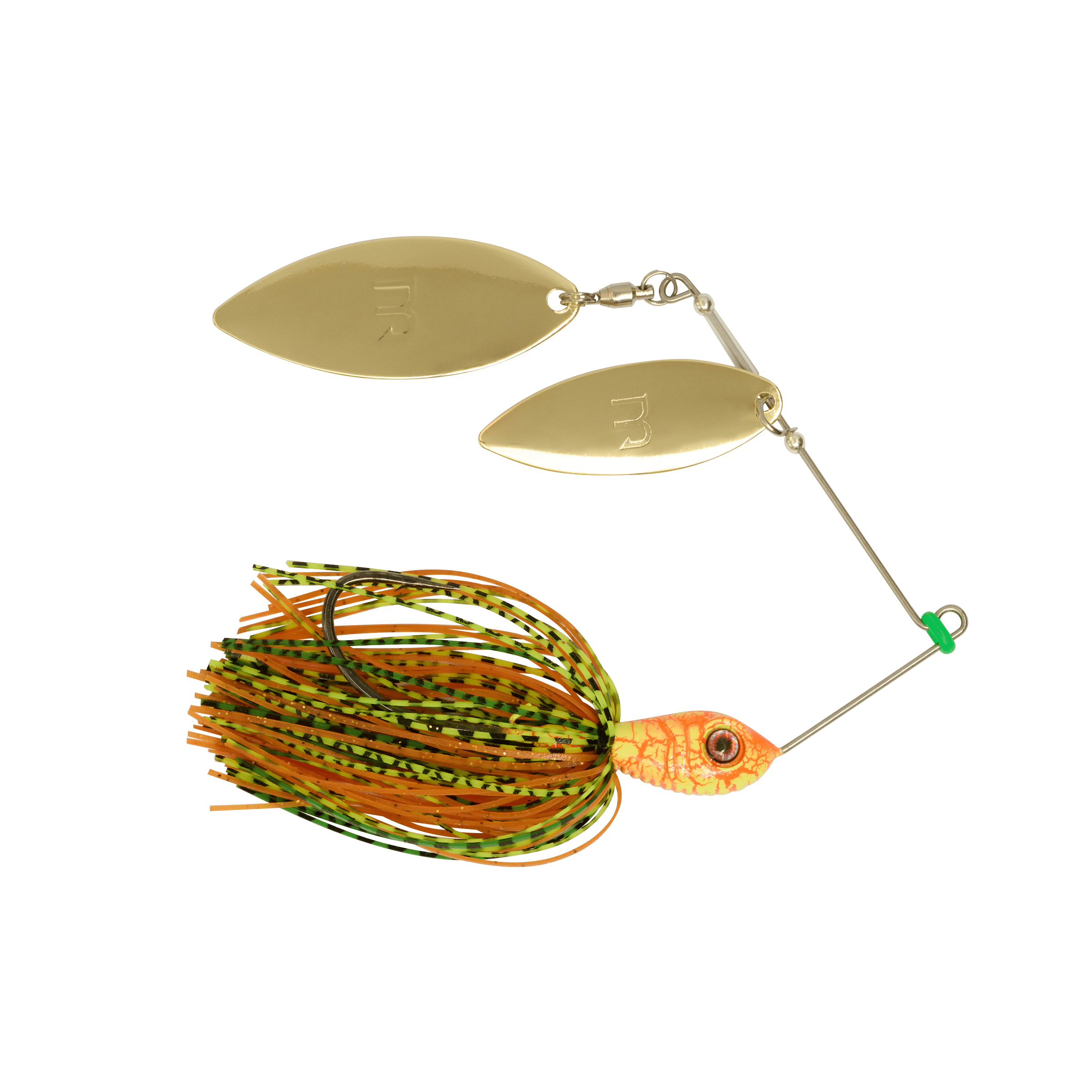 MONSTERBASS Blade Burner Double Willow Spinnerbait 3/8 oz Mustad Hook