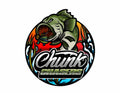 Chunk Chasers MONSTERBASS Bass Fishing Vinyl Waterproof Sticker Decal