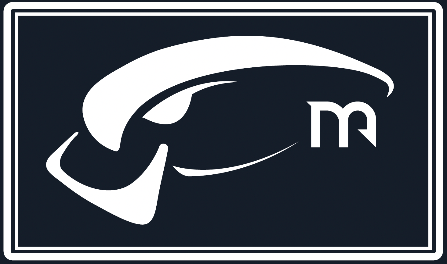 MONSTERBASS Trap Bass Fishing Vinyl Waterproof Sticker Decal Bumper