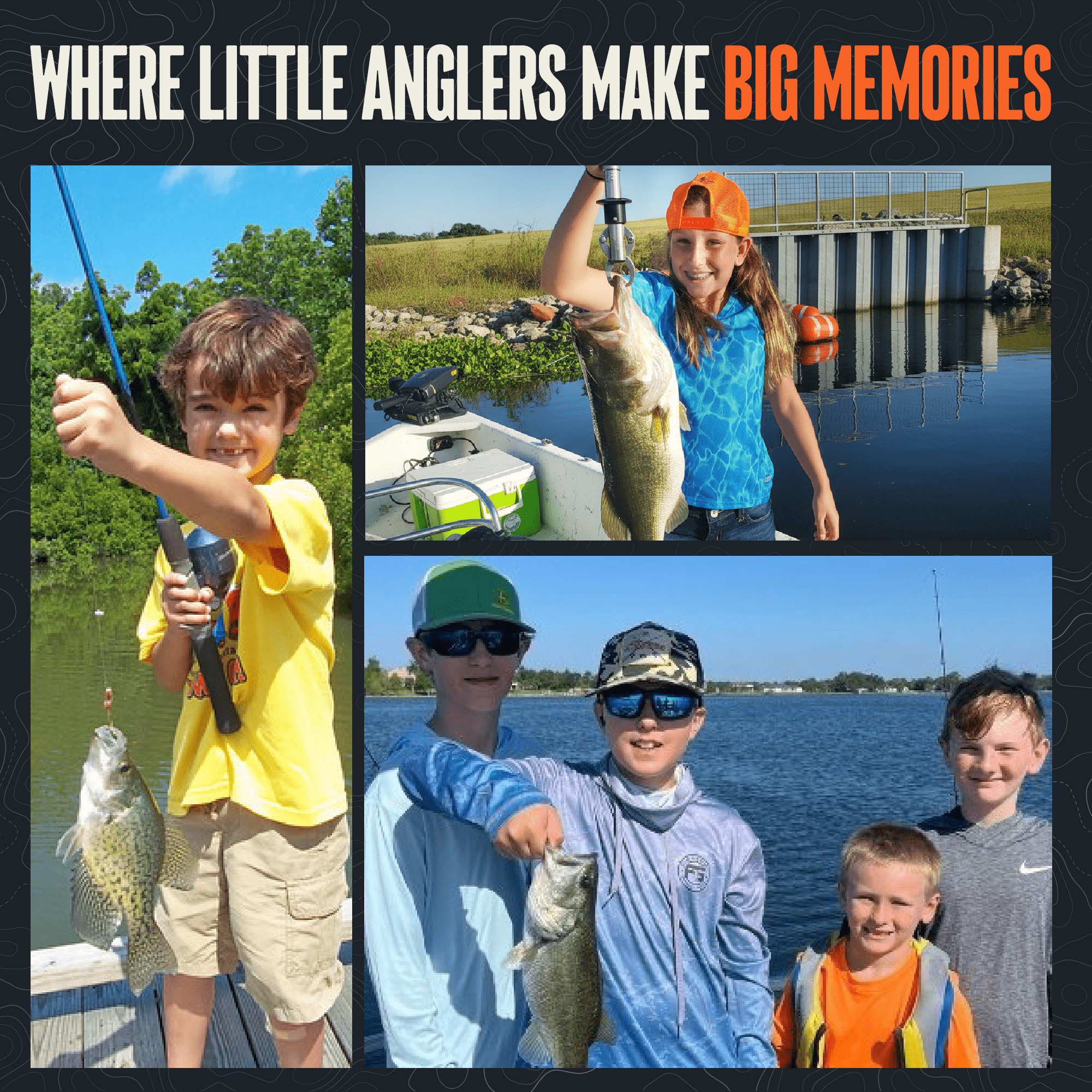 MONSTERBASS Kids Create-A-Bait Fishing Kit Beginner Tackle Paint Bundle