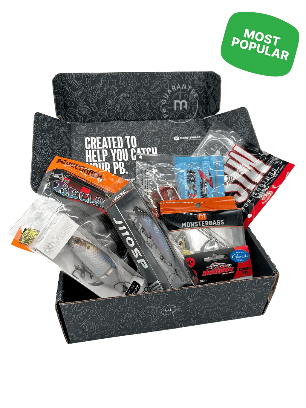 MONSTERBASS Platinum Fall Fishing Kit Hand-Curated Bass Tackle Bundle