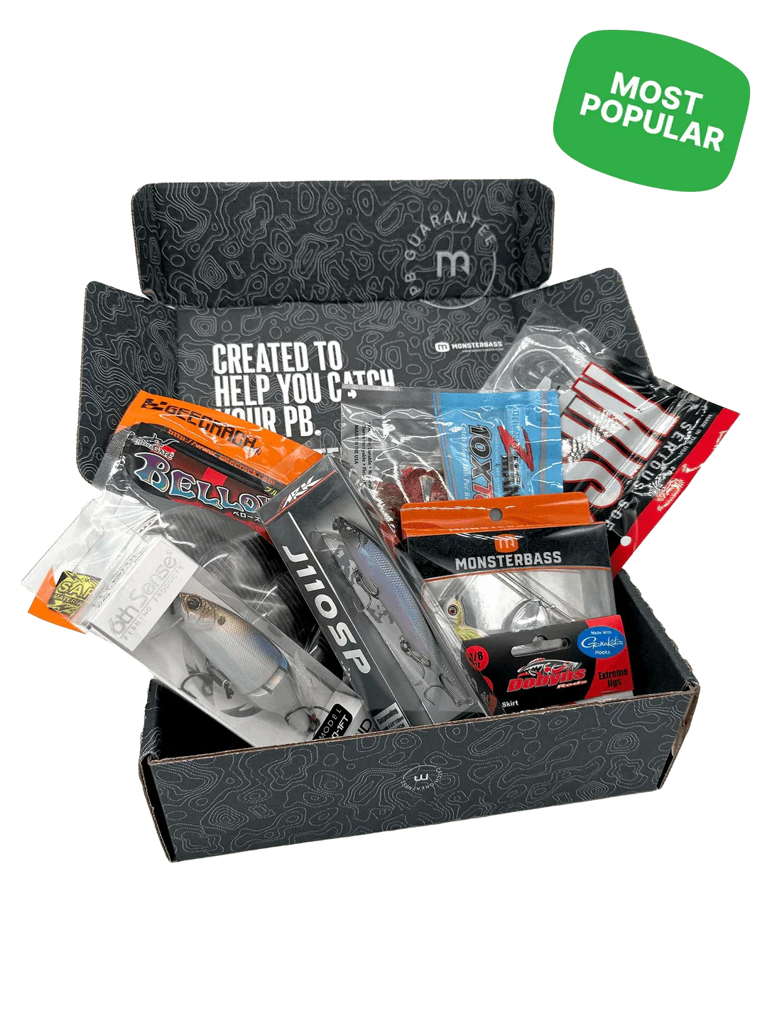 MONSTERBASS Platinum Fall Fishing Kit Hand-Curated Bass Tackle Bundle
