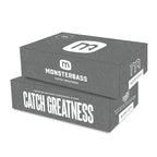 MONSTERBASS Shoreline Strike Box Topwater Jig Finesse Bass Bundle