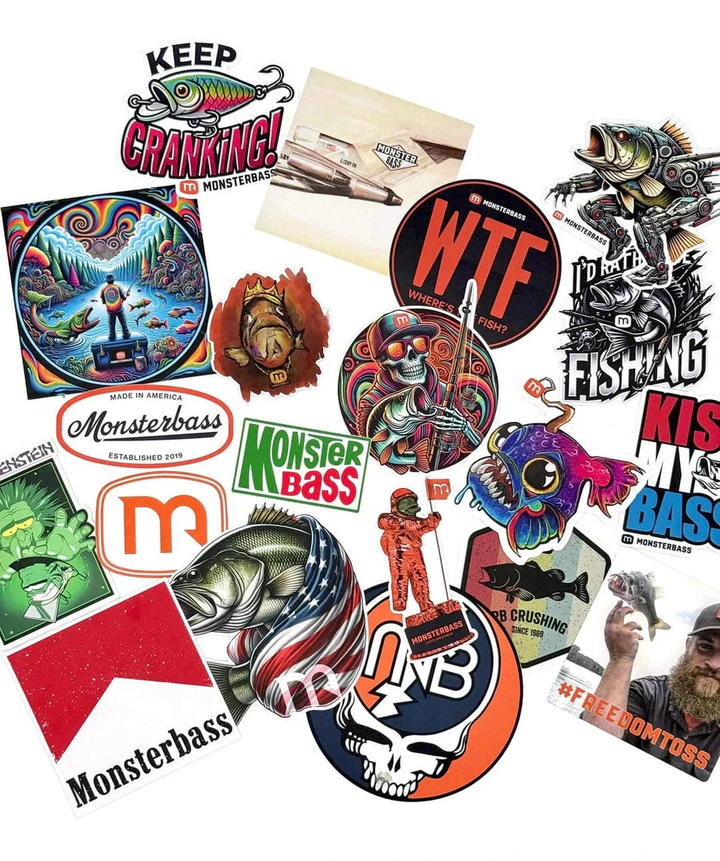 MONSTERBASS Mystery Tackle Box 5-12 Seasonal Bass Baits Subscription