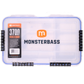 MONSTERBOX 3700 Deep 100% Waterproof Tackle Box 4 MonsterLock Latches