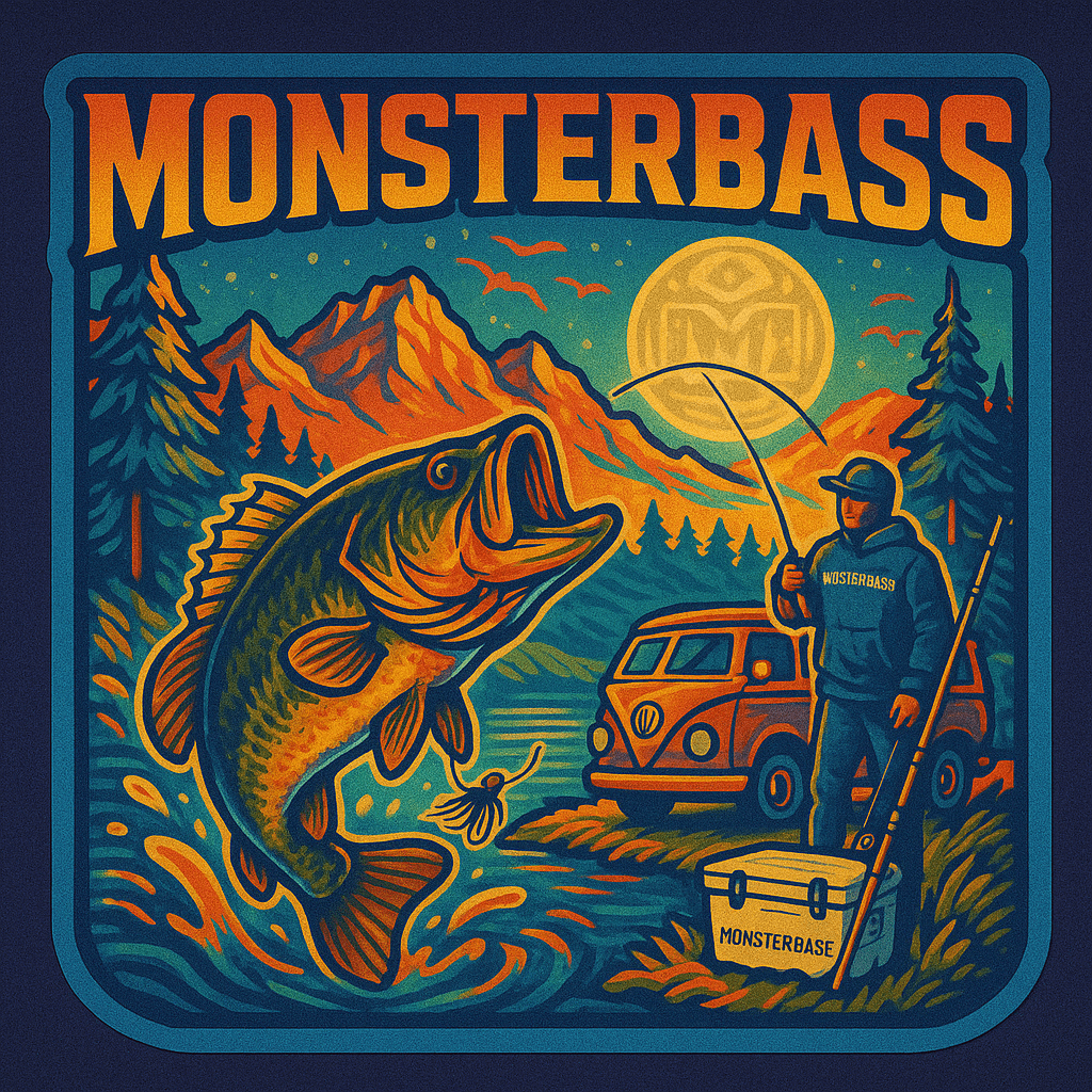 MONSTERBASS Shoreline Strike Box Topwater Jig Finesse Bass Bundle