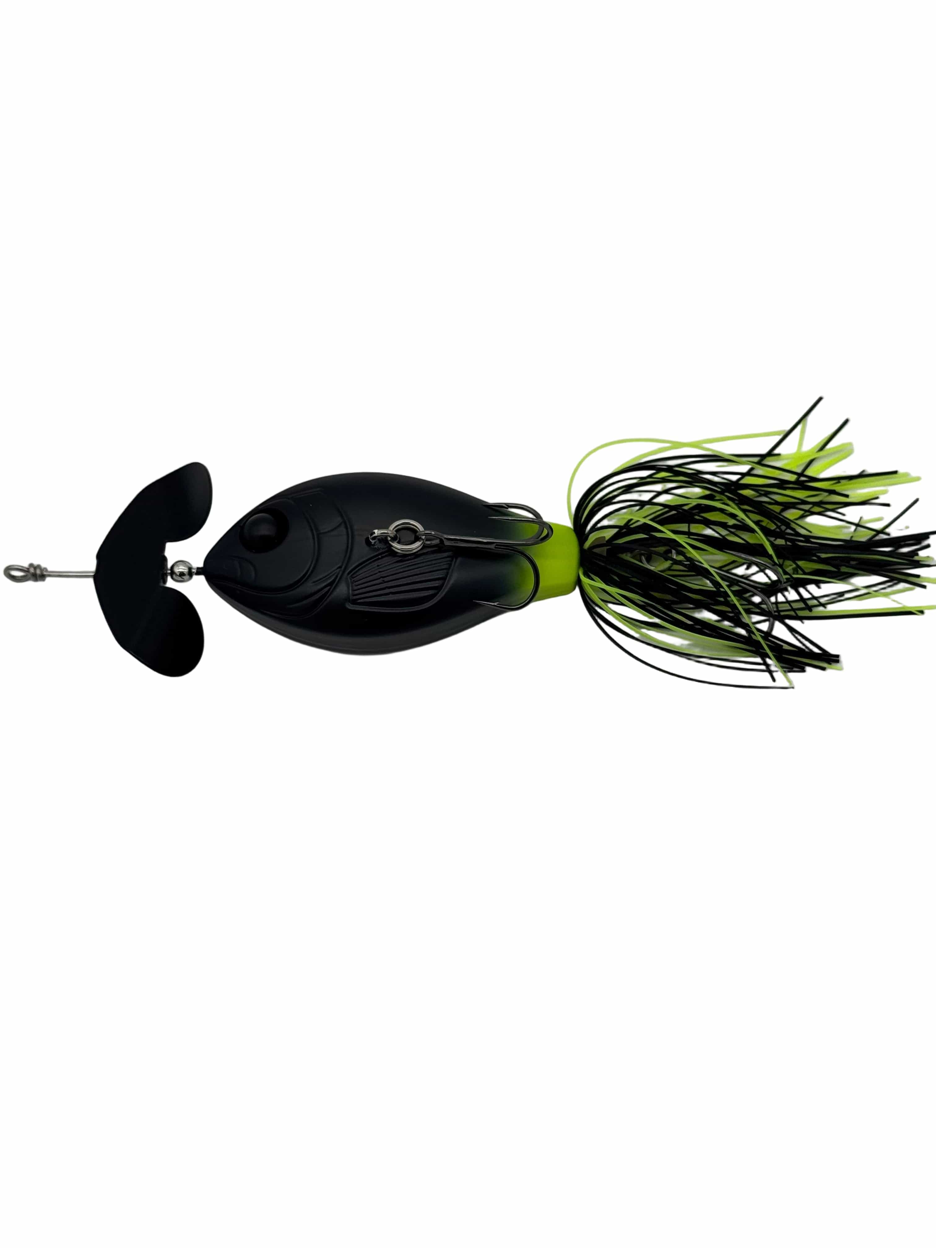 MONSTERBASS Grassburner Inline Buzzbait Dual BKK Treble Largemouth Bass