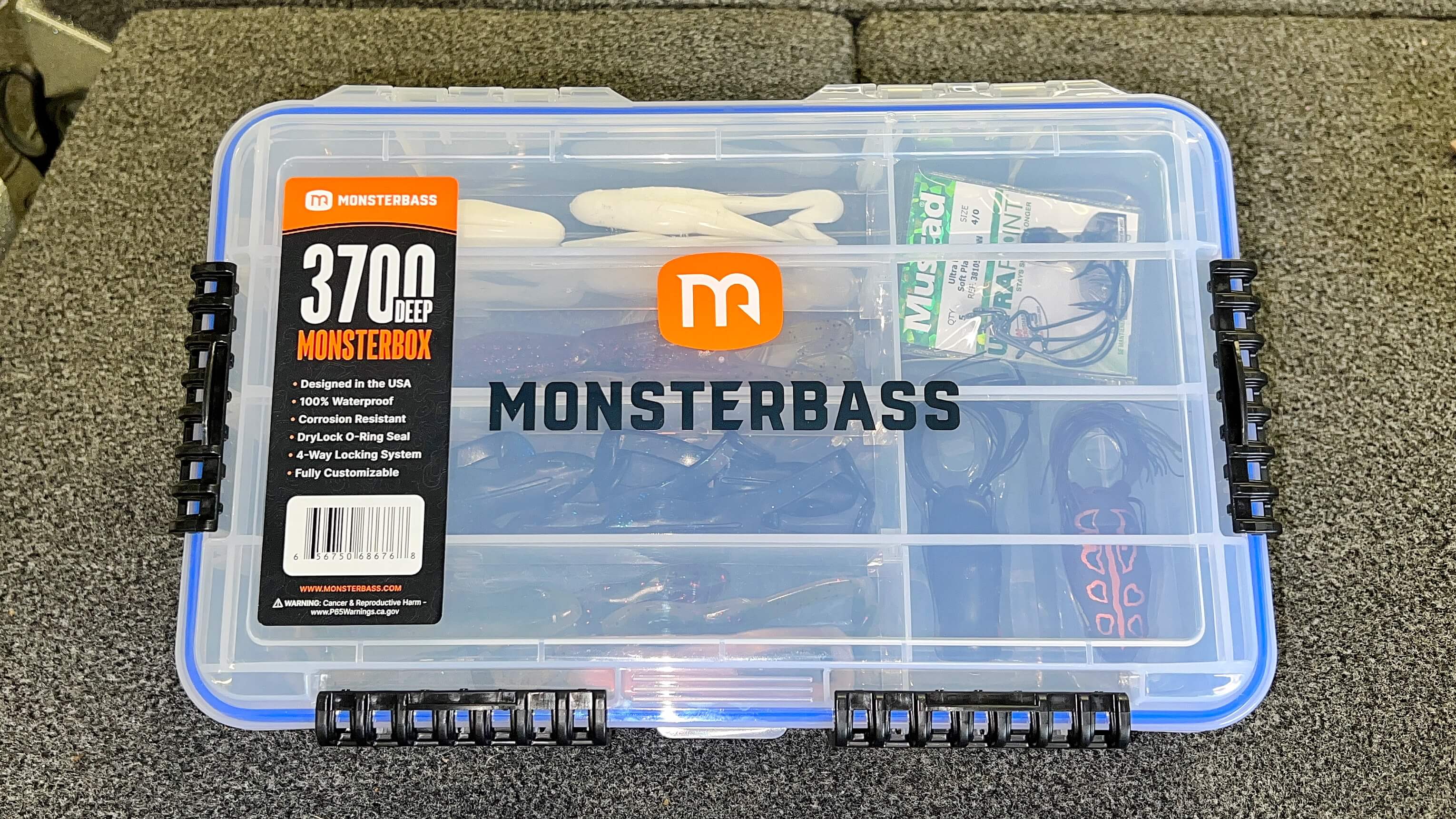 MONSTERBASS Ultimate Frog Toad Box Curated by Shaye Baker Bass Tackle