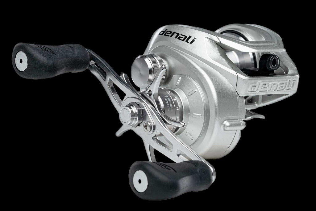 Denali Novus Baitcasting Reel 7+1 BB Aluminum Frame 13.2lb Drag 6.2 7.3 8.1:1