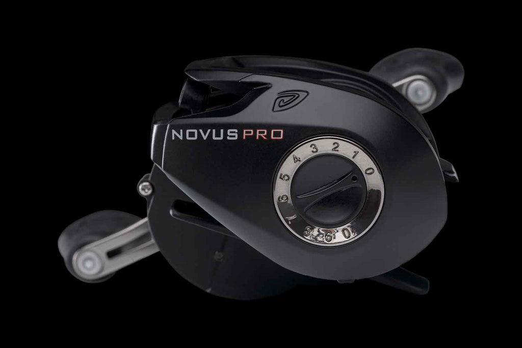 Denali Novus Pro Baitcasting Reel 9+1 BB 15.4lb Drag Aluminum Frame 7.3 8.1:1