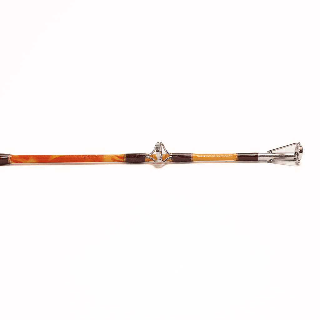 Catfish Pro Orange Dragon Fire 7'6" Glow-in-the-Dark Casting Rod