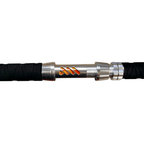 Catfish Pro Orange Dragon Fire 7'6" Glow-in-The-Dark Spinning Rod