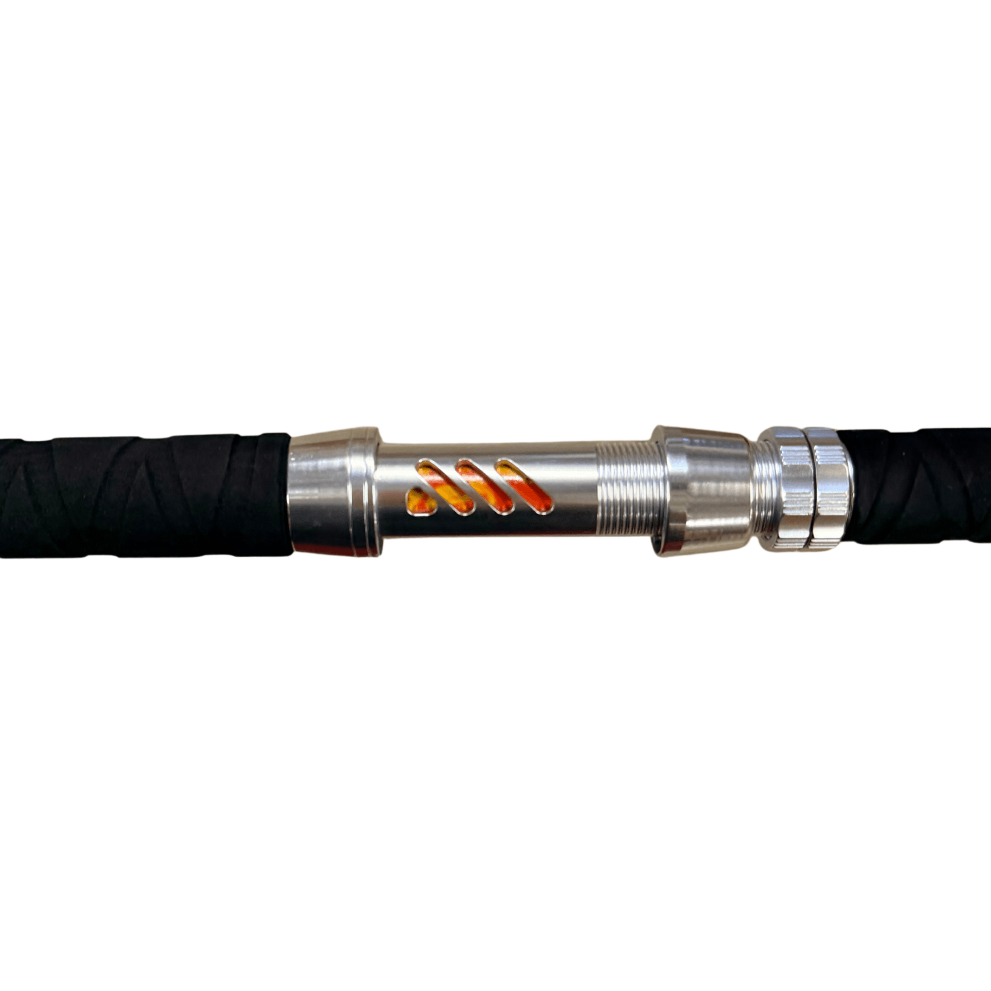 Catfish Pro Orange Dragon Fire 7'6" Glow-in-The-Dark Spinning Rod