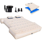 Dikasun Pickup Truck Bed Air Mattress 5.5-5.8ft Beige PVC Flocking
