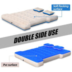 Dikasun Pickup Truck Bed Air Mattress 5.5-5.8ft Beige PVC Flocking