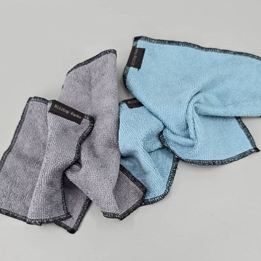 Hilltop Packs Pot Microfiber Cleaning Rag Ultralight Backpacking