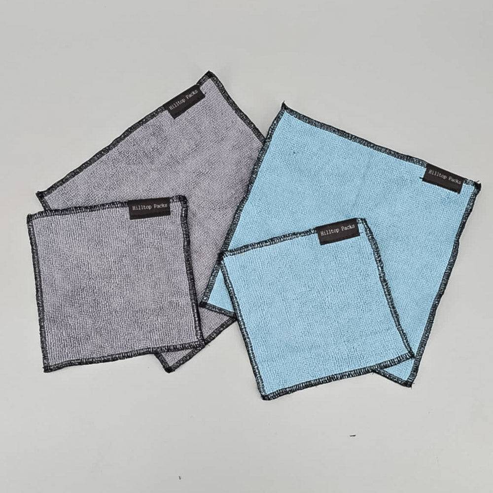 Hilltop Packs Pot Microfiber Cleaning Rag Ultralight Backpacking
