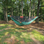 REM Hammock 11ft with Integrated Bug Net, Straps, Ridgeline, and Organizer