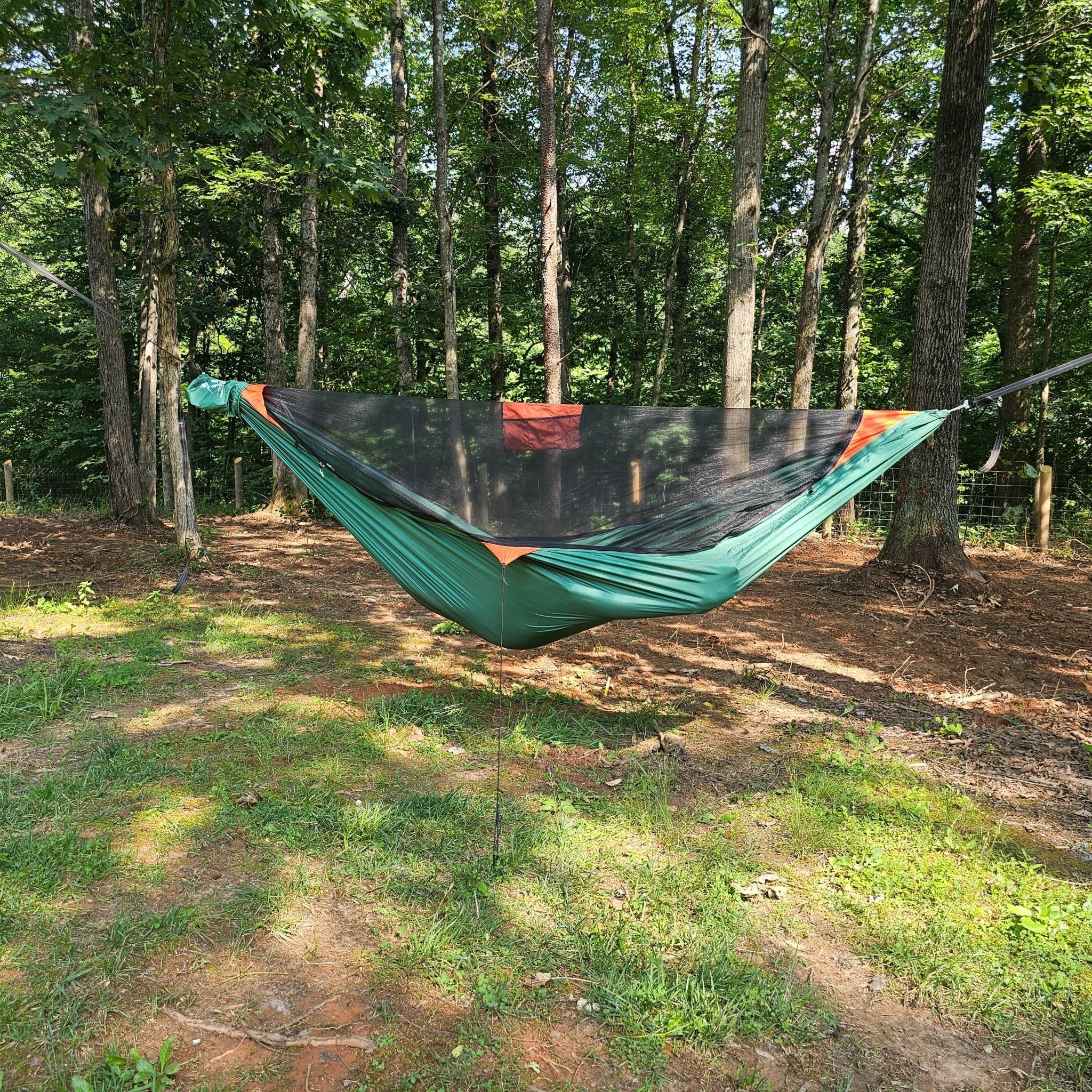 REM Hammock 11ft with Integrated Bug Net, Straps, Ridgeline, and Organizer
