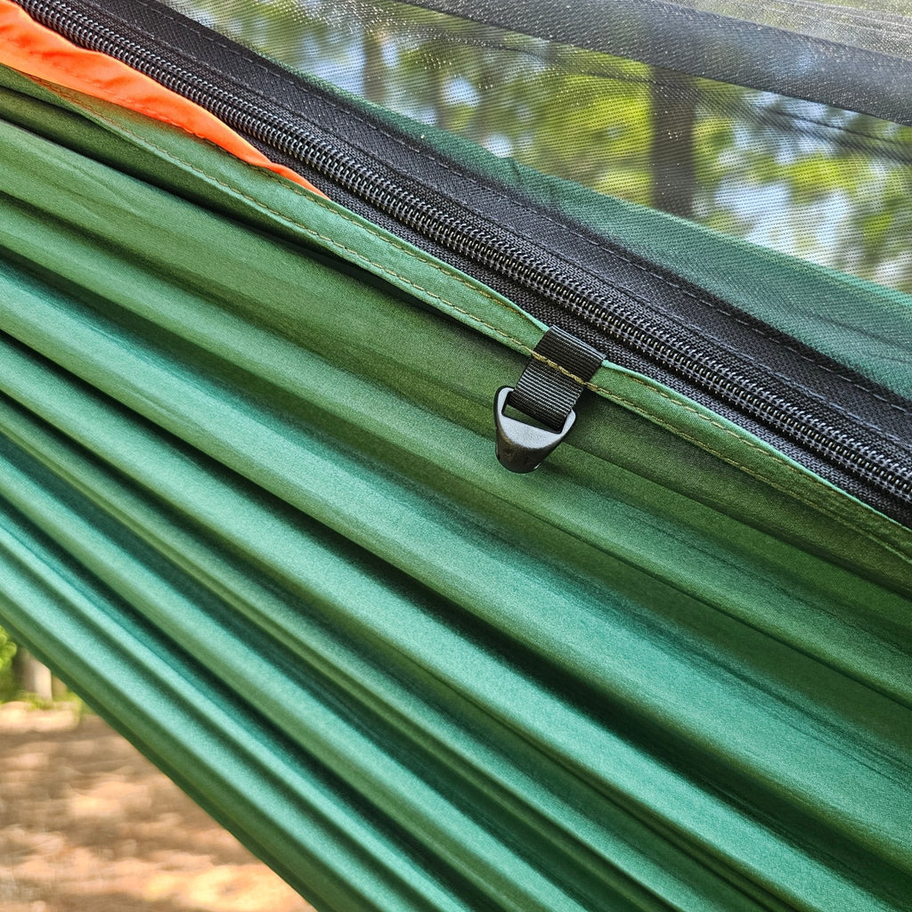 REM Hammock 11ft with Integrated Bug Net, Straps, Ridgeline, and Organizer