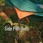 REM Hammock 11ft with Integrated Bug Net, Straps, Ridgeline, and Organizer