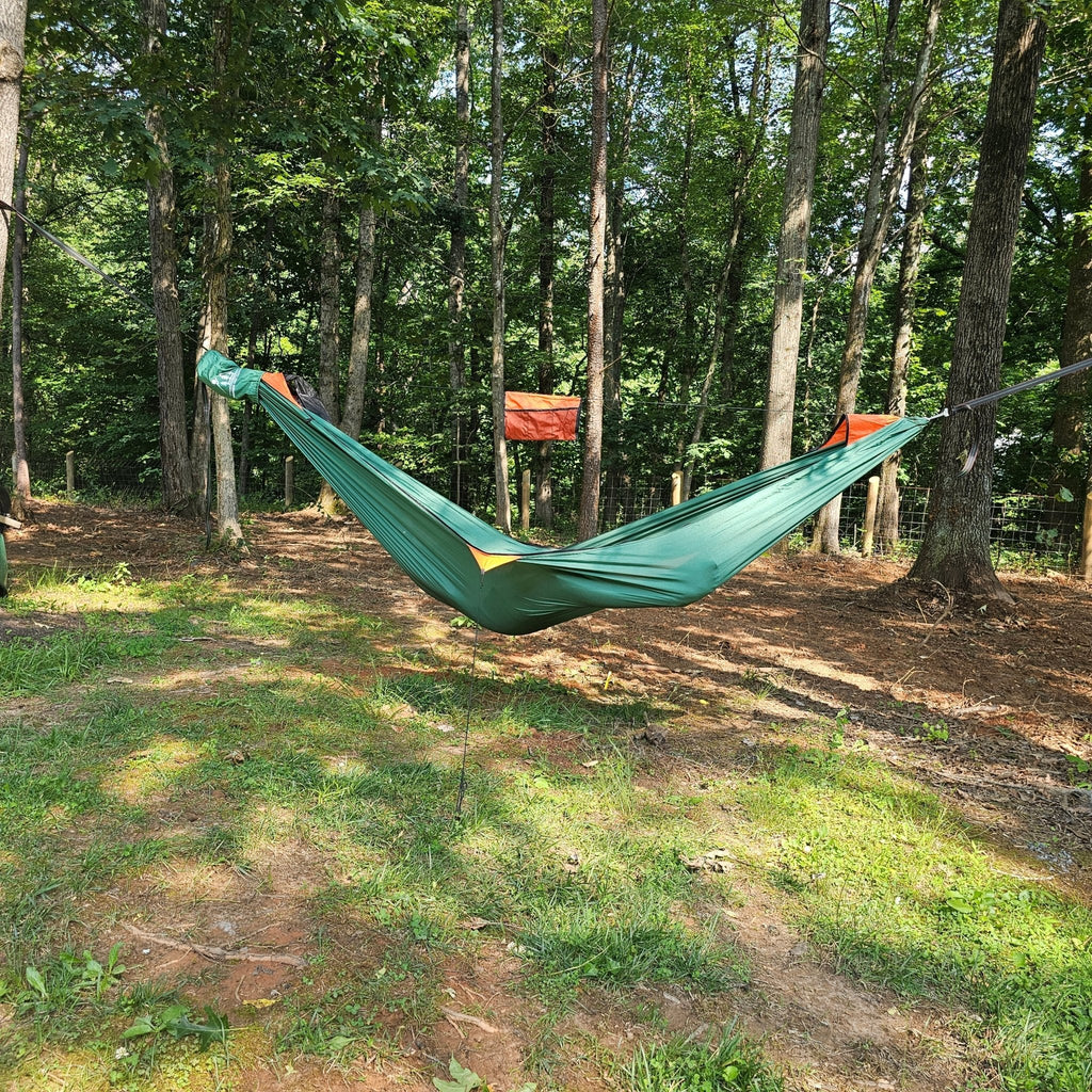 REM Hammock 11ft with Integrated Bug Net, Straps, Ridgeline, and Organizer