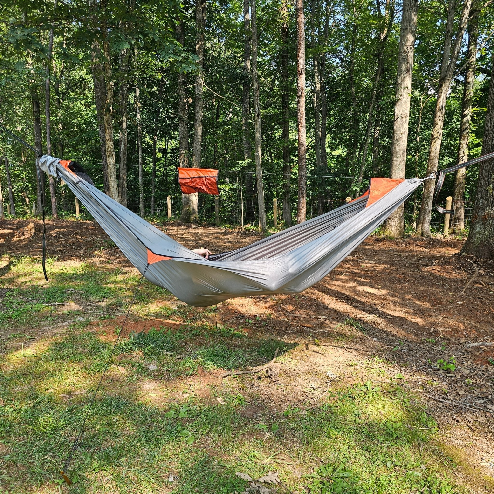 REM Hammock 11ft with Integrated Bug Net, Straps, Ridgeline, and Organizer