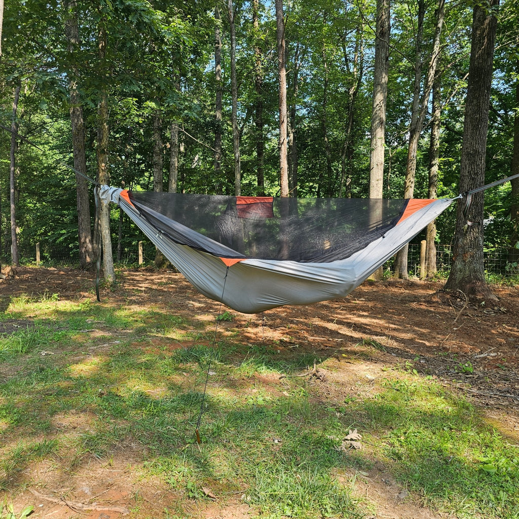 REM Hammock 11ft with Integrated Bug Net, Straps, Ridgeline, and Organizer