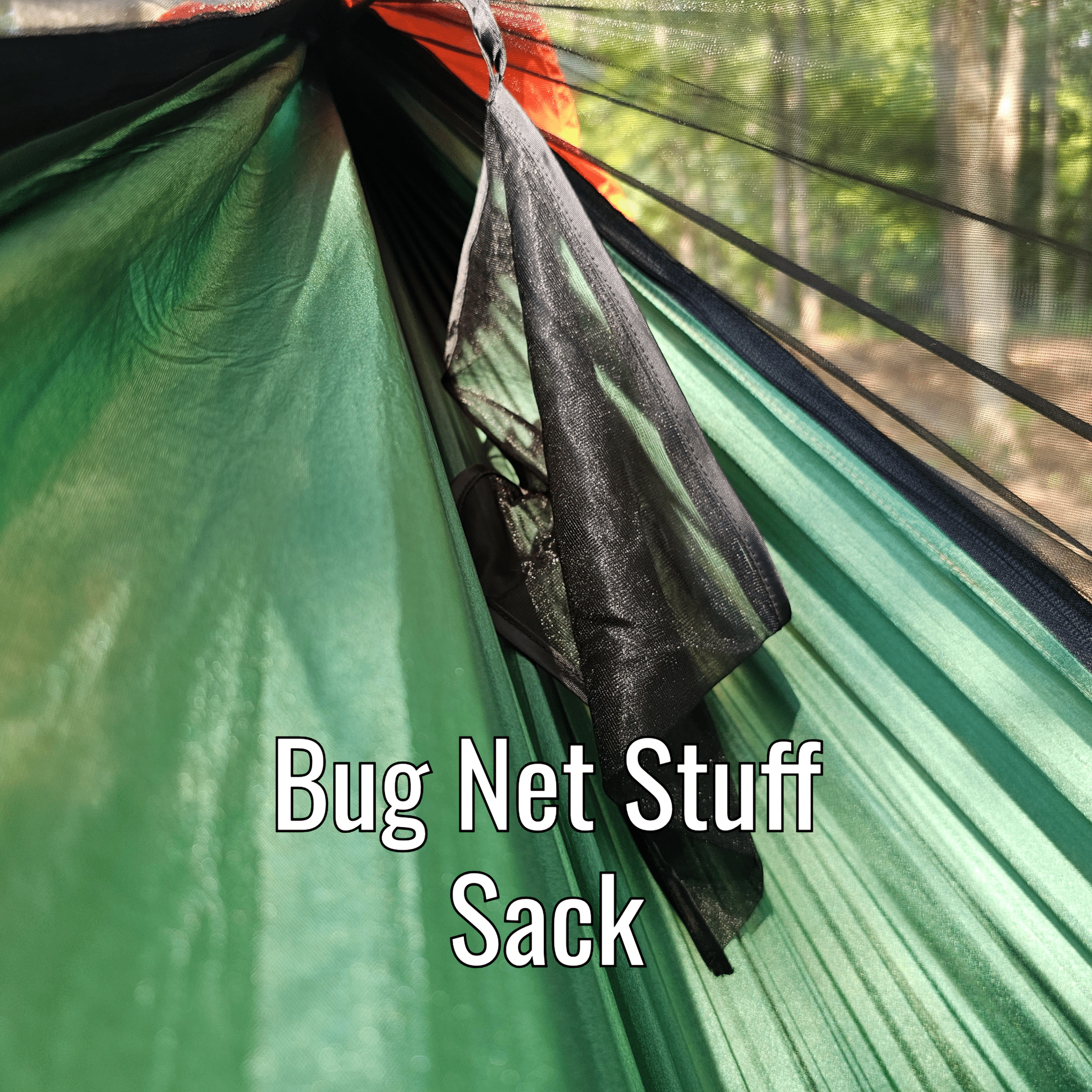 REM Hammock 11ft with Integrated Bug Net, Straps, Ridgeline, and Organizer