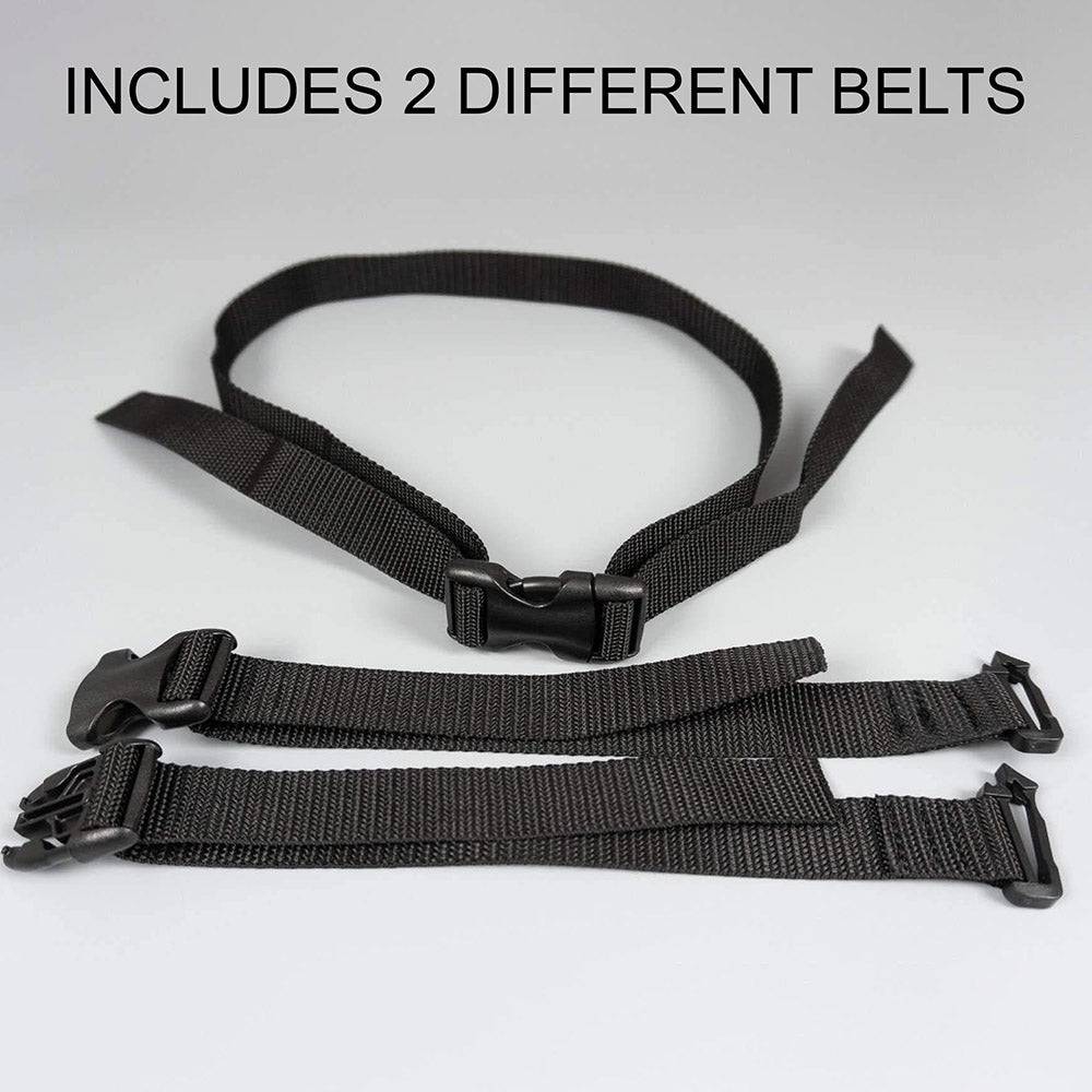 Hilltop Packs Dyneema Roll Top Fanny Pack Ultralight Backpacking Hiking Black