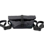 Hilltop Packs Dyneema Roll Top Fanny Pack Ultralight Backpacking Hiking Black