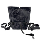 Hilltop Packs Dyneema Roll Top Fanny Pack Ultralight Backpacking Hiking Black