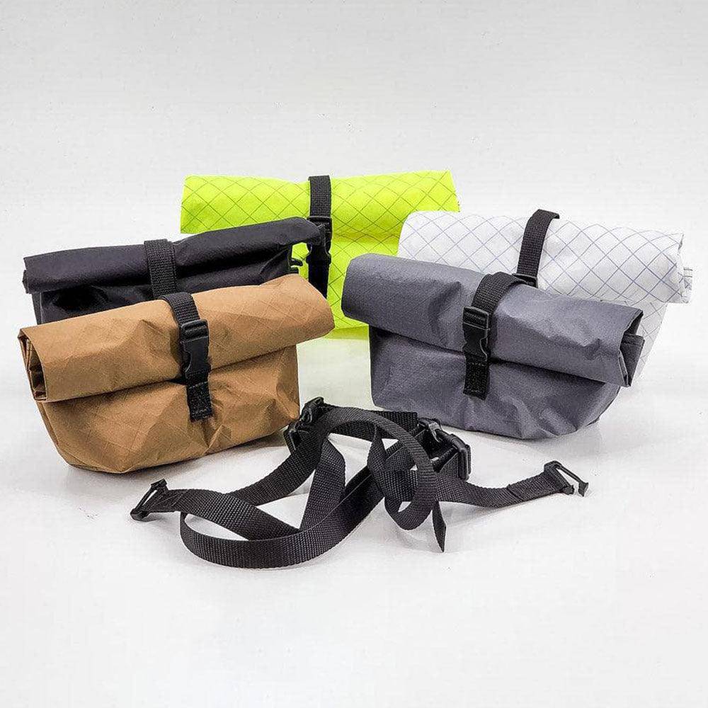 Hilltop Packs Roll Top Fanny Pack ECOPAK Ultralight Backpacking Hiking Recycled